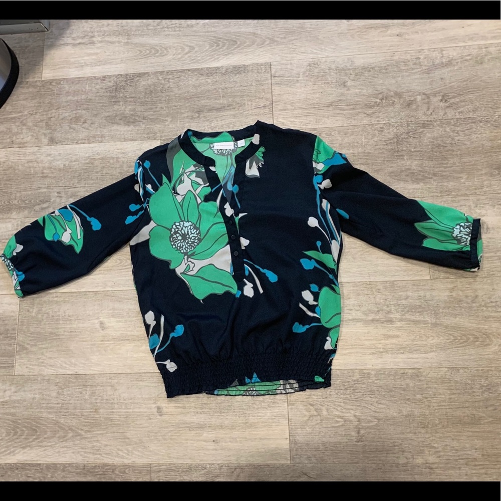 Floral print blouse from New York & Company